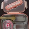 - Multi-Compartment Lunch Box with Built-in Utensil Case – Stylish & Practical Design 23cm*15cm-B0FN3V4SCV