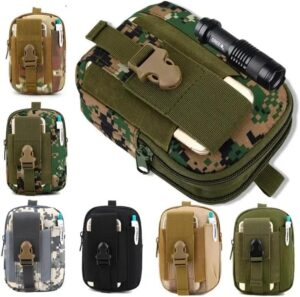 Men Waist Pack Bum Bag Pouch Waterproof Tactical Military Sport Hunting Belt Molle Nylon Mobile Phone Bags Travel Tools-B0CYF75DY2