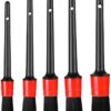 5 different car brush sizes, almost meet all your needs for car cleaning, length enough for easily reaching into the lug nuts, narrow and any other tough to reach areas. NO METAL PARTS-B0FLR9H8QD