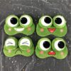 1Pcs - 3D Frog Plush Sleep Mask Cute Sleeping Eye Cover For Children Lovely Blindfold Sort Plush Eyes Bandage Women Travel Warm Relax Nap (Lose)-B0FMY3MMC7