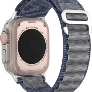 71Nocj01l+L._AC_SX569_ (1) Adjustable Nylon Sport Band – Soft, Breathable & Durable Strap Compatible with Most Smartwatches for Men and Women-B0FKBN4NXW