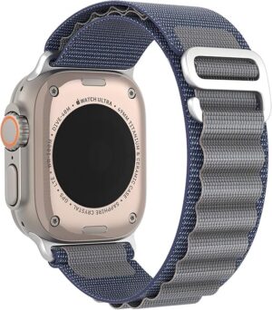 Adjustable Nylon Sport Band – Soft, Breathable & Durable Strap Compatible with Most Smartwatches for Men and Women-B0FKBN4NXW