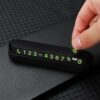 Product Description: Temporary Parking Phone Number Plate-B0FMRNFTNC