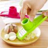Simple Garlic Grinder Garlic Mud Artifact Stainless Garlic Grater Multi-Function Garlic Press Household Small Kitchen Utensils (2)-B0FLRTJSNM