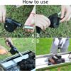 Fan Air Blower Fast Fire Starter Portable Mini Manual Hand Crank for Outdoor Picnic Camping Cooking Barbecue Charcoal Grills Stove Accessories (A)-B0FMRDC6GZ