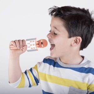 Topper gifts for girls aged 3-15 years, Bluetooth wireless karaoke microphone for Christmas gifts for girls and boys aged 4-12 years for girls and boys aged 4-12 years, unidirectional