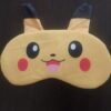 Cute Pikachu Sleep Mask for Kids & Adults – Soft Plush Eye Mask with Adjustable Strap