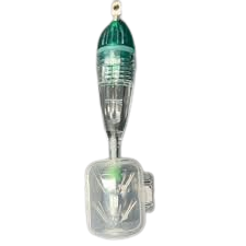 مصابيح صيد LED عميقة 9 سم من بطارية LR41 تحت الماء LED طُعم صيد الأسماك الإلكتروني جهاز تحديد الأسماك مصباح جذب ضوء طُعم - لون عشوائي-B0FQ6594KZ