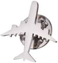 دبوس بروش على شكل طائرة عتيقة من Lucktune مصنوع من الفولاذ المقاوم للصدأ قابل للتعديل ومجوهرات طيران وهدية طيار وإكسسوار سفر وارتداء يومي-B0FSX6DD5X