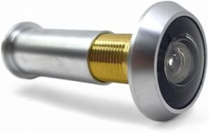 عدسة باب نحاسية بزاوية واسعة (عين الباب) - رؤية ١٨٠ درجة-B0FR44WQWF