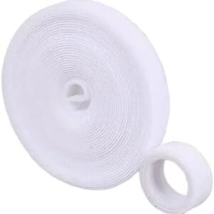 متجر منظم كابلات 5 أمتار/لفافة بعرض 12 مم، منظم كابلات USB، نايلون، أربطة كابلات قابلة للقص، فأرة، سماعة أذن، أربطة كابلات-B0FPYLNJY3