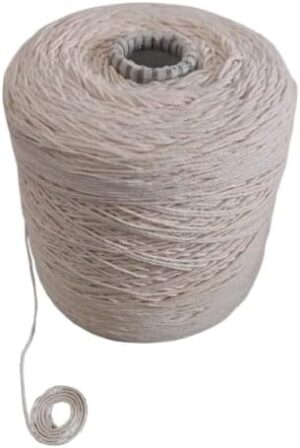 خيوط قطنية طبيعية - حبل قوي متعدد الاستخدامات للأعمال اليدوية، والتغليف، والبستنة، والديكور-B0FRMJK31P