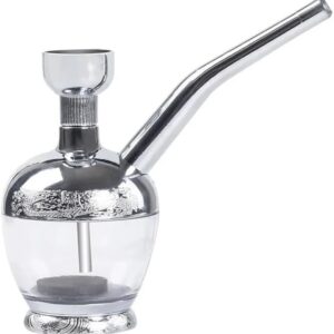 غليون مياه جديد على شكل زجاجة، شيشة صغيرة محمولة، غليون تدخين التبغ، هدية صحية، فلتر أنبوب معدني، فلترة شيشة-  B0FSDVC4D4