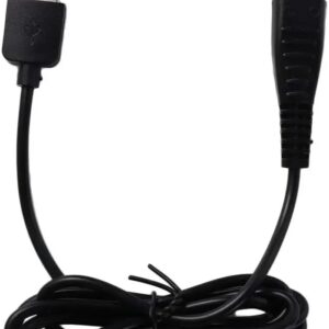 [1 قطعة] ماكينة حلاقة كهربائية سلك طاقة قابس شحن USB محول كهربائي سلك شاحن ماكينة الحلاقة (4.8 فولت 5 فولت 1.25 أمبير)-B0FQ5YJH2V