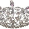 تاج كريستالي مرصع بأحجار الراين - غطاء رأس أنيق للزفاف والحفلات-B0FRXX28VJ