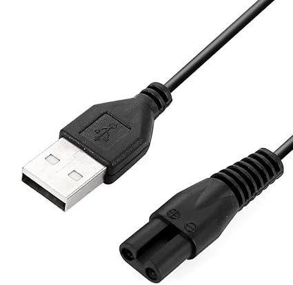 محول طاقة تيار متردد لماكينة الحلاقة الكهربائية HQ8505 HQ6 HQ7 HQ8 HQ9 RQ S5000 في الاتحاد الأوروبي (ميريديان)-B0FS6LDMTJ