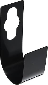 حامل خطاف لخرطوم حنفية الحديقة ، معدني متين يثبت على الحائط قابل للتوسيع ري الثقيل بطول 50 متر - اسود-B0DM8H7J8D