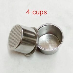 سلة ترشيح غير مضغوطة من الفولاذ المقاوم للصدأ لآلات القهوة من متجر ماي سوق (ارتفاع ٣٦ مم)-B0FQPDVQLB