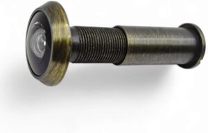 عدسة باب نحاسية بزاوية واسعة (عين الباب) - رؤية ١٨٠ درجة-B0FR44V3XJ