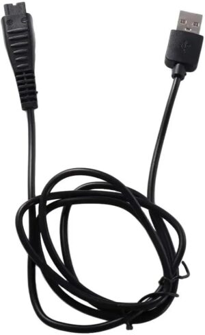 سلك طاقة لماكينة الحلاقة الكهربائية [قطعة واحدة] كيبل شحن USB لماكينة الحلاقة الكهربائية (4.8 فولت 5 فولت 1.25 امبير)-B0FQ5YJH2V