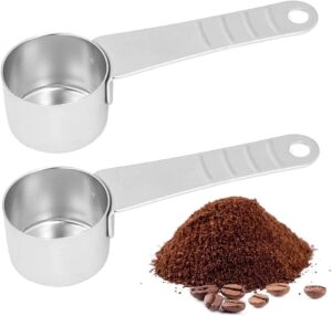 ملعقة قياس القهوة المصنوعة من الألومنيوم – الدقة والمتانة للاستخدام اليومي 1 قطعة 8 سم*2.5 سم-B0FPG1SM5X