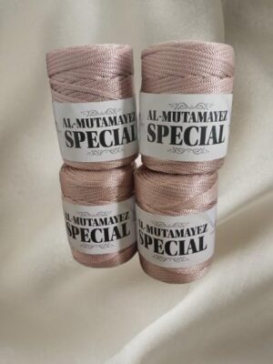 خيط ساتان نايلون - خيط متين ولامع لصناعة المجوهرات والحرف اليدوية والخرز ومشاريع "اصنعها بنفسك" - قطعة واحدة-B0FRMSWCLG