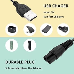 محول طاقة تيار متردد لماكينة الحلاقة الكهربائية HQ8505 HQ6 HQ7 HQ8 HQ9 RQ S5000 في الاتحاد الأوروبي (ميريديان)-B0FS6LDMTJ