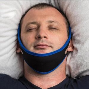 [قطعة واحدة] حزام ذقن تي كير قطعة واحدة قابل للتعديل ومضاد للشخير، حزام ذقن يدعم إيقاف الشخير - حزام فك لتخفيف الشخير بشكل طبيعي وفوري-B0FNYB2LRG