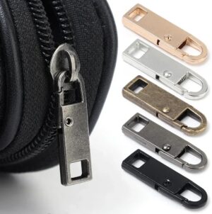 طقم تصليح فوري بديل لسحّاب معدني عالمي، قابل للفصل، مناسب للأمتعة والحقائب والملابس - ألوان عشوائية (5)-B0FQG4FVBX