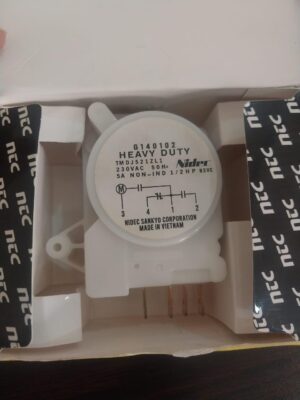 محرك مؤقت دوار عالي التحمل من نيديك سانكيو TMDJ521ZL1 - 230 فولت تيار متردد، 50 هرتز، قطعة واحدة-B0FQ5TYST9