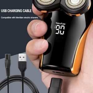 محول طاقة تيار متردد لماكينة الحلاقة الكهربائية HQ8505 HQ6 HQ7 HQ8 HQ9 RQ S5000 في الاتحاد الأوروبي (ميريديان)-B0FS6LDMTJ