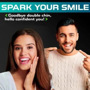 جهاز تمرين الفك وتدريب خط الفك للرجال والنساء - تنحيف الوجه، شد الرقبة، وتقليل الذقن المزدوجة - نسخة مُحسّنة لتمرين عضلات الفك والوجه-B0FR522QWT