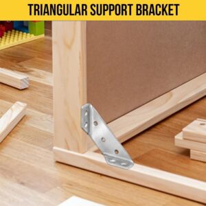 قطع أثاث فولاذية موصل زاوية عالمي على شكل شبه منحرف مع مسامير لطاولة الخزانة والكرسي موصل زاوية عالمي (2)-B0FSSGD58Q