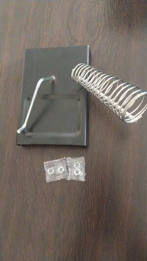 حامل مكواة لحام بقاعدة معدنية وحامل ملف - حامل مكواة متين مع صينية إسفنجية لإصلاح الإلكترونيات والأعمال اليدوية والهوايات قطعة واحدة-B0FQ3WYGMS