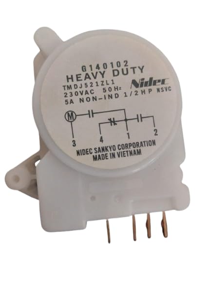 محرك مؤقت دوار عالي التحمل من نيديك سانكيو TMDJ521ZL1 - 230 فولت تيار متردد، 50 هرتز، قطعة واحدة-B0FQ5TYST9