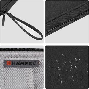 حقيبة تخزين إلكترونية لتنظيم الهواتف المحمولة، وباور بانك، والكابلات، وسماعات الأذن، وحقيبة حمل لحزام الساعة (مقاس 11×19 سم)-B0FR9M9R8T