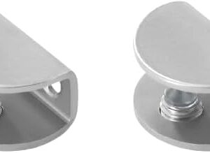 (2 صورة) تُستخدم هذه الأقواس عادةً لدعم الأرفف الزجاجية أو الخشبية على الحائط أو داخل خزانة مقاس 26 مم-B0FTFPJPBR