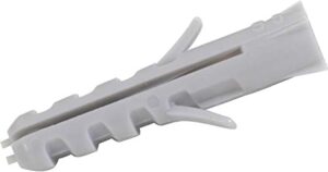 مجموعة (25 قطعة) من سدادات ومسامير الحائط، مثبتات بلاستيكية مع مسامير رأس فيليبس مطلية بالزنك - مجموعة تثبيت شديدة التحمل-B0FTZ6M5P7