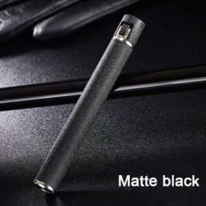 1pc (Without Gas) Mini Cigarette Lighter Grinding Wheel Flint Butane Gas BLack)-B0FWXGMZNW