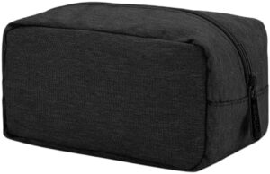 حقيبة سفر محمولة لتنظيم الأجهزة الإلكترونية والكابلات (أسود) (17 × 10 سم)-B0FTM7NG45-B0FTMDK9WB