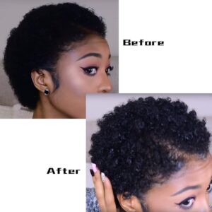 فرشاة إسفنجية لتجعيد الشعر الطبيعي والضفائر - إسفنجة تجعيد مزدوجة الجوانب لتصفيف الشعر الأفريقي 20 × 12 سم-B0FT2T4SQC