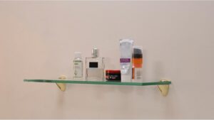 مجموعة حوامل أرفف زجاجية حديثة (قطعتان) - مشابك دعم معدنية فاخرة للتثبيت على الحائط (4.5 سم × 4.5 سم)-B0FTVNS3DP