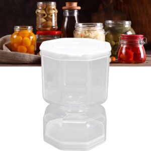 61FxUpxVO5L._AC_SL1500_ برطمان مخلل - وعاء بلاستيكي شفاف بغطاء للمخللات المنزلية - 15 سم- B0FT35RG58
