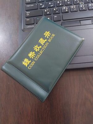 حامل عملات محمول من الجلد الصناعي الأسود مزود بـ 60 جيبًا | منظم صغير (10×14 سم) هدية مثالية لهواة جمع العملات-B0FTX4VCGG