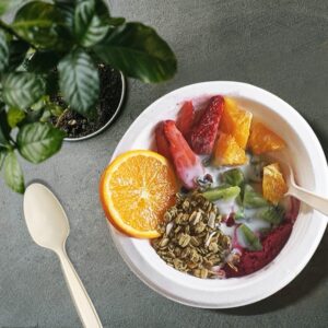 ملاعق بلاستيكية صغيرة عالية الجودة للاستخدام مرة واحدة. تتميز هذه الملاعق بحجمها المثالي (9.5 سم)، وهي مثالية للحلويات والمقبلات الصغيرة-B0FTZ626YF