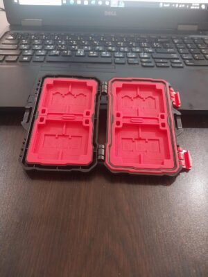 حامل بطاقة الذاكرة، حافظة حماية صلبة لبطاقة الذاكرة مقاومة للماء ومضادة للصدمات-B0FT8HQ7S9