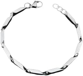 سوار/قلادة رجالي بسلسلة ثقيلة - فولاذ مقاوم للصدأ فاخر - B0G1Z4SFJ7