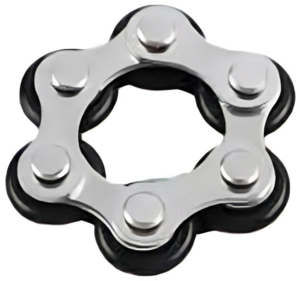 سلسلة مفاتيح معدنية ثلاثية الأبعاد للرجال والنساء - ألوان عشوائية متعددة-B0G2GSW1Z3