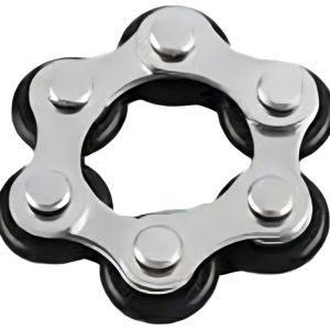 سلسلة مفاتيح معدنية ثلاثية الأبعاد للرجال والنساء - ألوان عشوائية متعددة-B0G2GSW1Z3