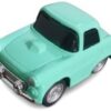 نموذج سيارة مصغر (لون/أخضر نعناعي) - قطعة ديكورية مقاس 3 سم × 6 سم-B0G1MX19CY